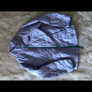 kids light purple Patagonia jacket